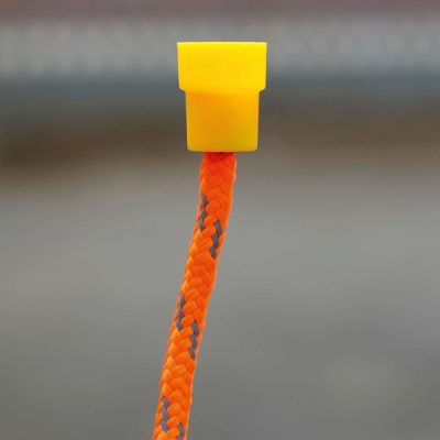 TRAFFIC-LINE Barrier Rope18m Long (4 x 4.5m Sections) Bright Orange with Reflective Thread - Image 6