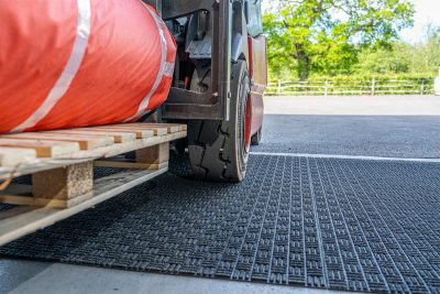 Forklift Mat  90cm x 180cm black