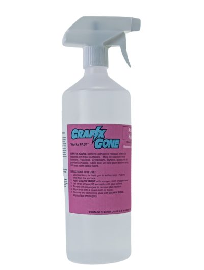 Marabu GRAFIX GONE® 0.95L Spray  adhesive remover