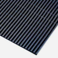 Interflex Black 60cm x 1m mat changing-shower rooms-swimming pools-catering