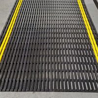 Interflex Hazard 60cm x 10m Roll Black/Yellow changing-shower rooms-workplace safety