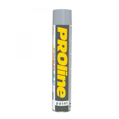 PROline Line Marking Paint 750ml Aerosols - Grey