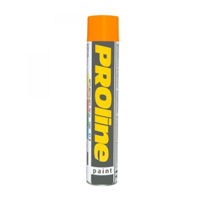 PROline Line Marking Paint 750ml Aerosols - Orange