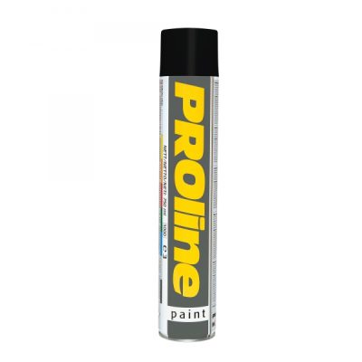 PROline Line Marking Paint 750ml Aerosols - Black