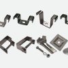 Stainless Steel C Clip for 25mm Grating c/w fixing bolt - Image 2