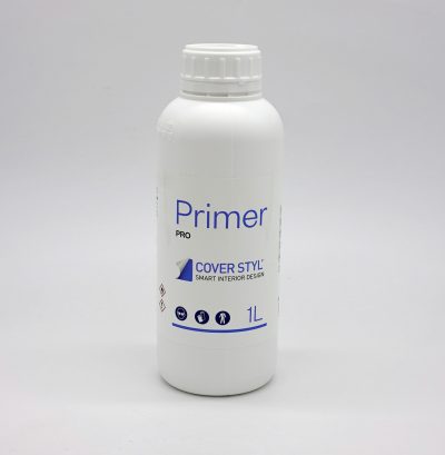 COVER STYL' ® Primer Pro  odourless liquid primer transparent based for corners and edges-1 Litre