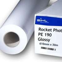 Rocket Photo Paper PE 190 Glossy 610mm x 30m