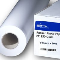 Rocket Photo Paper PE 250 Gloss 914mm x 30m