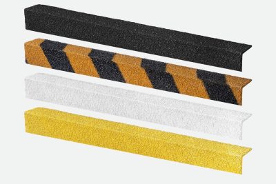 1000mm x 70mm x 30mm Stair Black Anti-Slip GRP Stair Nosing - Image 4