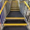 600mm x 345mm x 55mm Anti-Slip GRP Stair Treads Black/Yellow Covers - Image 4