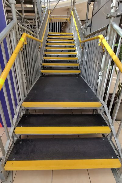 600mm x 345mm x 55mm Anti-Slip GRP Stair Treads Black Covers - Image 4