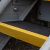 600mm x 345mm x 55mm Anti-Slip GRP Stair Treads Black Covers - Image 2