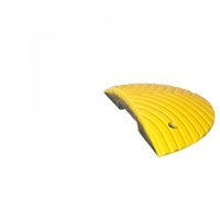TOPSTOP-ECO 5RE Speed Reduction Ramp - End Section 250mmW x 70mmH - Fixing Included Female Yellow