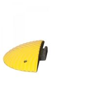 TOPSTOP-ECO 5RE Speed Reduction Ramp End Section 250mmW x 70mmH Fixing Included Male Yellow