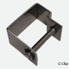 Stainless Steel C Clip for 38mm Grating c/w fixing bolt
