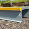 GRP Step Over Platform 464 x 996 x 138mm (100mm clearance height) Grey/Yellow - Image 3