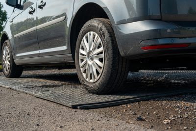 GroundTrak Mat Black 800mm x 1200mm x 22mm Weight 22kg-L