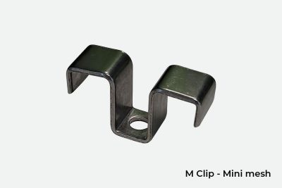 Stainless Steel M Clip for Mini Mesh Grating