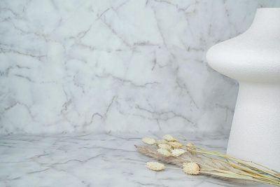 CoverStyl MK13 Imperial White Marble Stone 1220mm x 1m - Image 4
