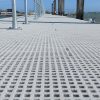Non slip GRP Mini Mesh Grating 30mm thick 4038 x 1262 Grit Top Grey - Image 3