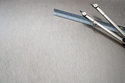 CoverStyl NE51 Champagne Silver Brushed STEEL 1220mm x 1m - Image 2