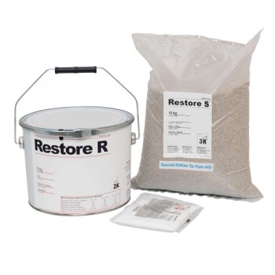 Adhesive for Park-AID Wheel Stop - 12kg Activator + 5kg Bonder + 0.2kg Hardner
