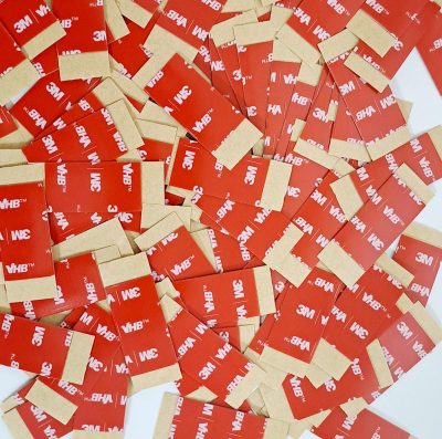 3M VHB GPH110GF 30mm x 38mm 500 loose square pads - Image 3