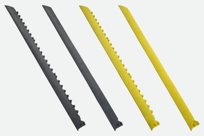 Cushion Link Bevel 92cm x 5.5cm Black Male-Nitrile used for Interlocking Gym Mat - Image 2