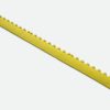 Cushion Link Bevel 92cm x 5.5cm Yellow Male-Nitrile used for Interlocking Gym Mat