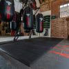 Interlocking Gym Mat Centre 92 x 92cm Black