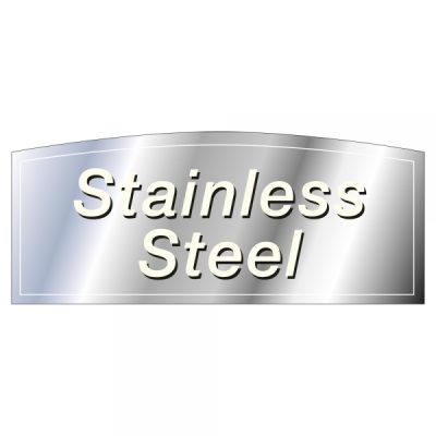 INSTITUTIONAL Wall Mounted Stainless Steel Mirror - 90° - Image 2