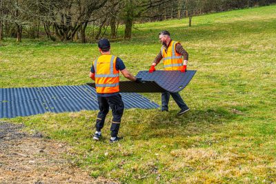 GroundTrak PRO Heavy-Duty Mat Black 1200mm x 2400mm x 12.7mm 60 Tonne Load Capacity - M - Image 8