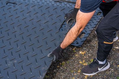 GroundTrak PRO Heavy-Duty Mat Black 1200mm x 2400mm x 12.7mm 60 Tonne Load Capacity - M - Image 13