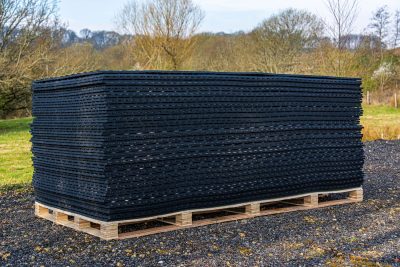 GroundTrak PRO Heavy-Duty Mat Black 1200mm x 2400mm x 12.7mm 60 Tonne Load Capacity - M - Image 4