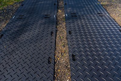 GroundTrak PRO Heavy-Duty Mat Black 1200mm x 2400mm x 12.7mm 60 Tonne Load Capacity - M - Image 5