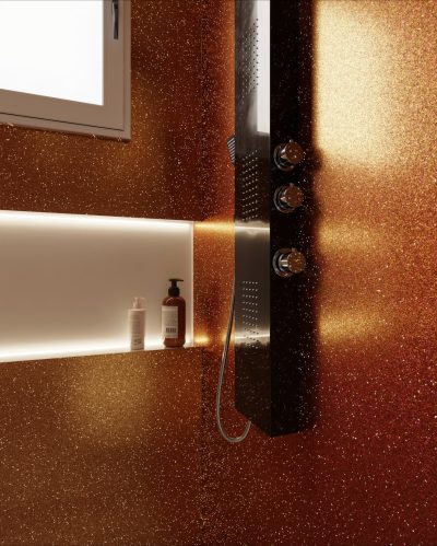 CoverStyl R10 Copper Disco GLITTER 1220mm x 1m - Image 5
