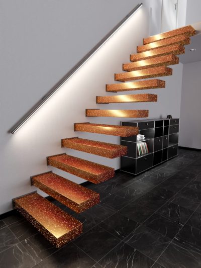 CoverStyl R10 Copper Disco GLITTER 1220mm x 1m - Image 2