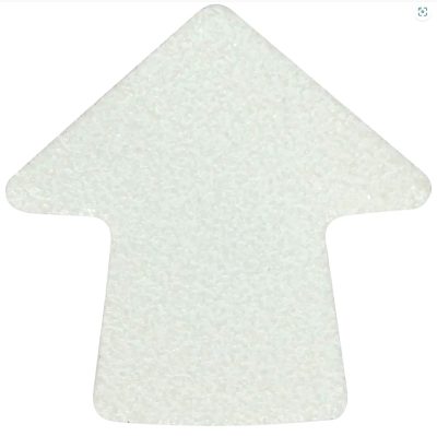 Photoluminescent Self-Adhesive Anti-Slip Arrows – 75mm (Pack of 20)