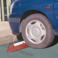 TRAFFIC-LINE Wheel Stops 100 x 120 x 750mm - Red/Brown