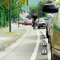 TRAFFIC-LINE Parking Bay Markers 45 x 150 x 1200mm - Black