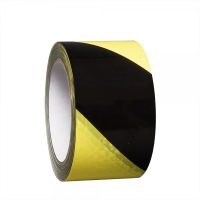 PROline Heavy‑Duty Floor Marking Tape, Yellow/Black– 75mm Wide x 33m Long