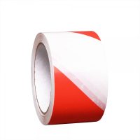 PROline Heavy‑Duty Floor Marking Tape, Red/White– 75mm Wide x 33m Long