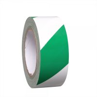 PROline Heavy‑Duty Floor Marking Tape, Green/White– 75mm Wide x 33m Long