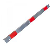 TRAFFIC-LINE Edge Protector-Right-Angle-Aluminium-4 Reflective Bands-50 x 50mm-Length 1,500mm